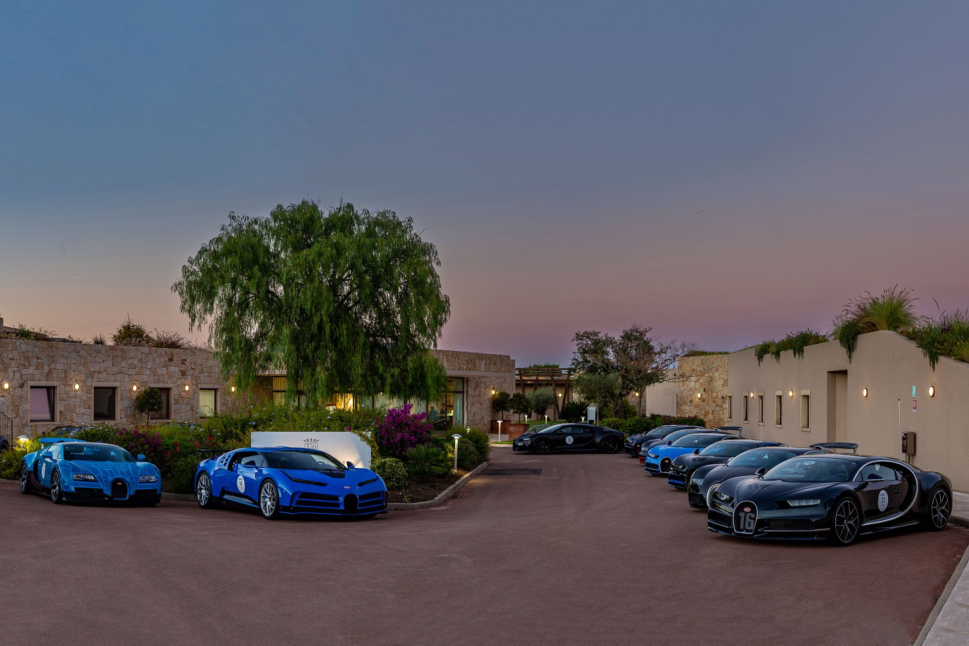 Bugatti Grand Tour explores Sardinia: jewel of the Mediterranean